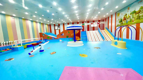 新建儿童软体水上乐园甘肃案例客户图